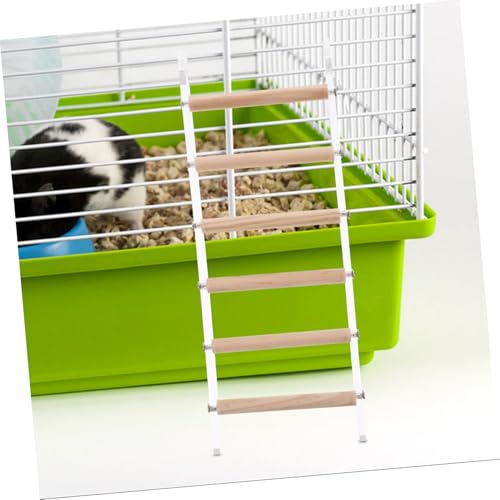 ERINGOGO Bird Cage Ladder Perch for Parrots Hamsters and Small Pets Durable Climbing Toy for Exercise and Fun Safe Design for Pet Interaction
