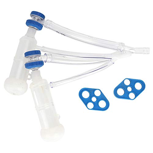 Fdit Goat Sheep Milker Machine Parts Goat Milking Machine Replacement Milker Claw Kit Milking Teat Cup