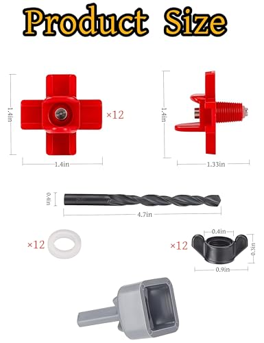 12pcs Horizontal Chicken Water Nipples,Leakproof Poultry Water Nipples Durable ABS & Stainless Steel,Automatic Chicken Waterer Spouts for Coop Outdoor Use