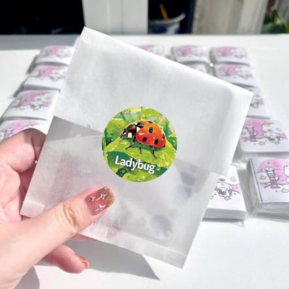 1000 Pcs Insect Animals Stickers for Boys Girls 2 Roll 1 Inch Bug Stickers Bulk. Scrapbook Nature Sticker Packs for Water Bottles Phone Case Laptop - color: Insect Stickers