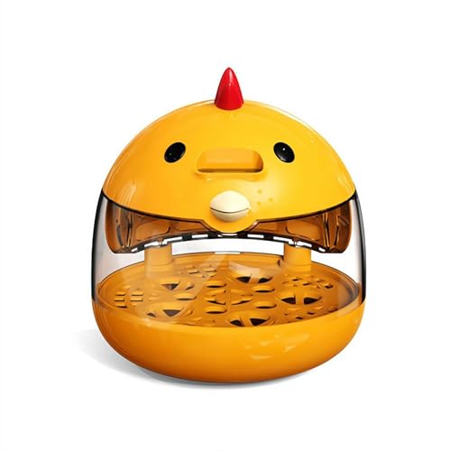 Egg Incubator, Rutin Chicken Egg Incubator for Hatching Eggs, Small Clear Egg Hatching Incubator, Automatic Smart Control Hatcher Machine for Variety Size of Eggs