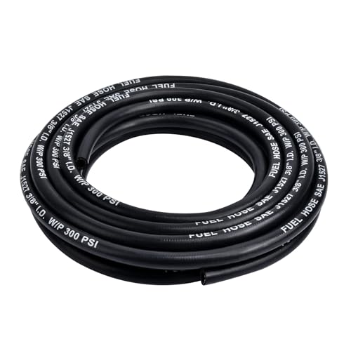 EVIL ENERGY 5/16 Marine Fuel Line Hose Type A1-15 Rubber 25FT SAE J1527 - size: 5/16 25FT