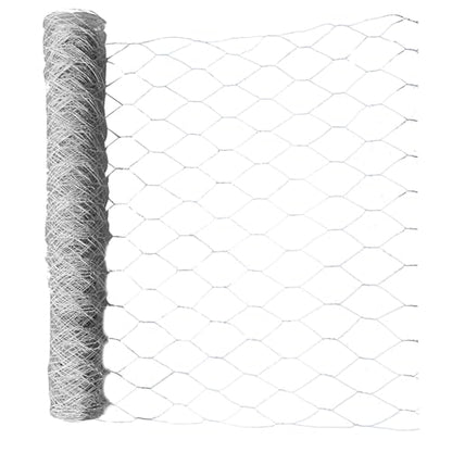 WFLNHB Hexagonal Chicken Wire Poultry Netting Galvanized Mesh Garden Fence Barrier Fence Mesh Roll 2Feet x 150Feet - size: 2FTx150FT