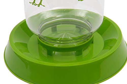 Lixit® Feeder or Waterer for Chickens and Other Wildlife - Made in USA (4 Quart - Pack of 2) - size: 128 oz (Pack of 2)