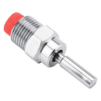 Automatic Pig Nipple Drinker Feeder, Pack of 5 Stainless Steel Automatic Pig Waterers Thread, Pig Waterer Water Feed Copper Red Hat Duckbilled Poultry Watering System for Sows Piglets Drinking