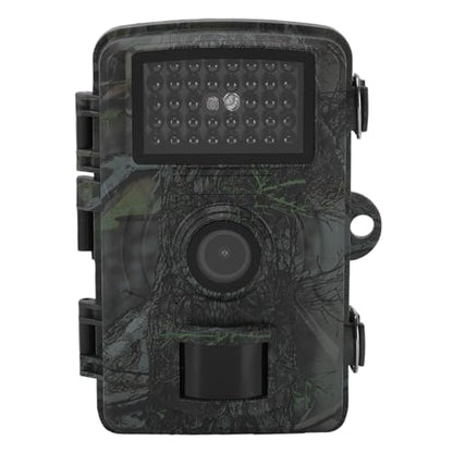 Wildlife Camera, 12MP 1080P Motion Activated Outdoor Security Camera with 2 Inch Screen IP56 Water Proof, for Wildlife Monitoring Construction Site
