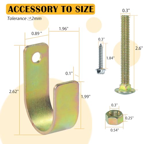 S16100300 Heavy Duty Two Way Gate Latch 1-5/8" to 2" Diameter, Blue | Replaces 2 Way Gate Latch Farm Gate Latch Round Tube Gate Two Way Fence Gate Latch for Metal Gates, Farms, Ranches, Pastures - color: 1XS16100300