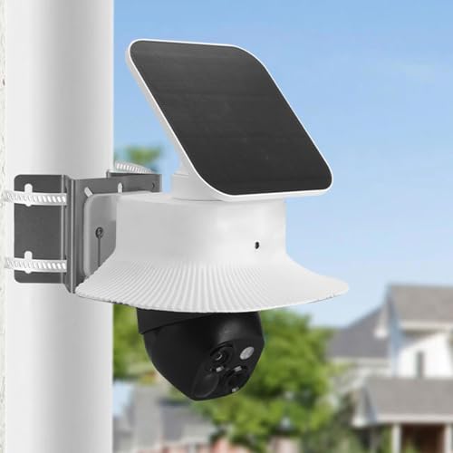 Weatherproof Stainless Steel Camera Mounting Bracket Security Camera Bracket for Home and Business Security - color: Oh!