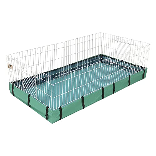 MidWest Homes for Pets Canvas Bottom (Replacement Part) for Guinea Pig Habitat Model 171GH & Guinea Pig Habitat 'Plus' Model 171GHP - color: Green, size: 47.3"L x 23.8"W x 4.3"H