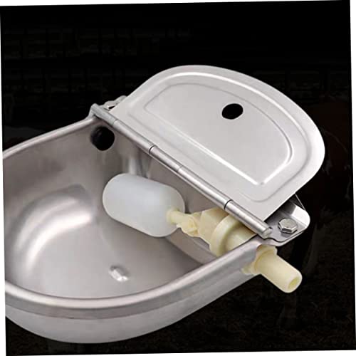 2Pcs Automatic Water Level Controller Float Valve for Livestock Drinking Bowl Durable Farm Accessories for Cattle Sheep Goat and Pig Waterers Easy to Install and Maintain