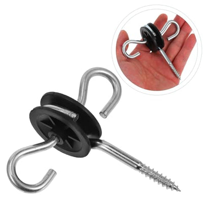 4pcs Electric Fence Insulator Kit with Dual for Posts Connection for Ranch and Garden Fencing Prevents Electrical Leakage Reusable and