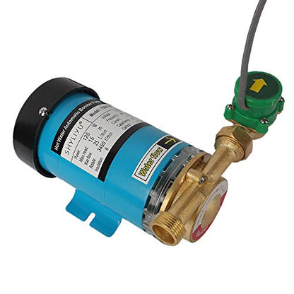 115V/60HZ 120W 3/4 inch Outlet Home Water Pressure Booster Pump Automatic Shower Booster Pump with Water Flow Switch for Whole House Shower System - size: 115V 3/4" 15GR-15