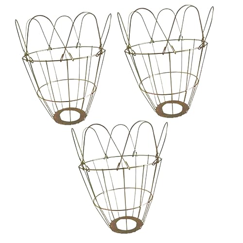 Yardwe 3pcs Wear-Resistant Heating Bulb Cages High-Temperature Resistant Lamp Covers for Reptiles Chickens and Livestock Safe Easy to Install Bulb Shields