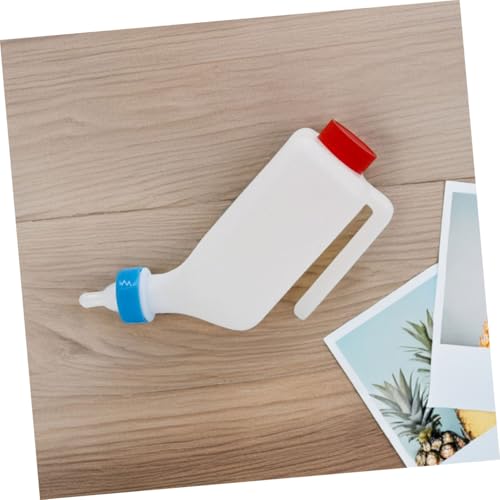 Happyyami Lamb Nursing Bottle Efficient Feeding System for Small Animals Safe and Reliable Piglet Feeder with Easy Attachment for Goats and Sheep Pc