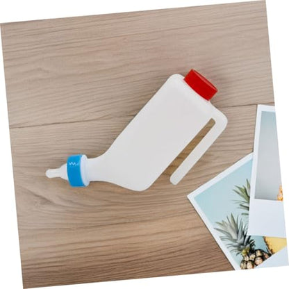 Happyyami Lamb Nursing Bottle Efficient Feeding System for Small Animals Safe and Reliable Piglet Feeder with Easy Attachment for Goats and Sheep Pc