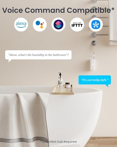 Bluetooth Hygrometer Thermometer, IP65 Indoor Outdoor Humidity Sensor with Remote App Control, Room Temperature Monitor with 394ft Bluetooth Range (Outdoor Meter*2) - size: Outdoor Meter*2