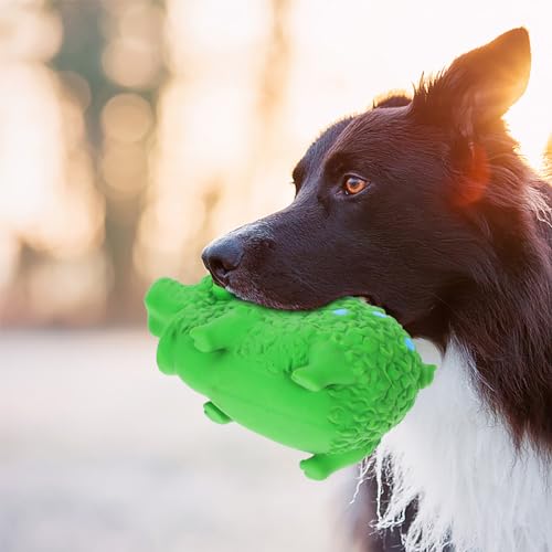 Ipetboom Dog Chewing Toy for Dogs Multi-Purpose Molar Plaything Cartoon Pig Design Easy to Clean Great for Chewing and Training