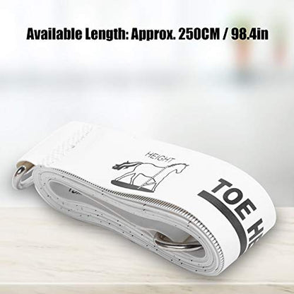 98.4 Inch Horse Weigh Tape, Horse Measuring Tape, Double Scale Weight Tapes, Multifunctional Measuring Stick, for Horses