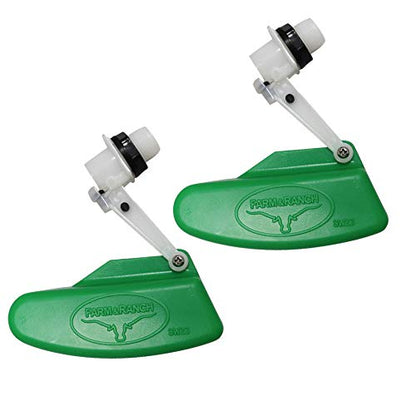 Float Valve Automatic Fill Water Level Control 2pcs for Tank Bucket Pool livestock Waterer