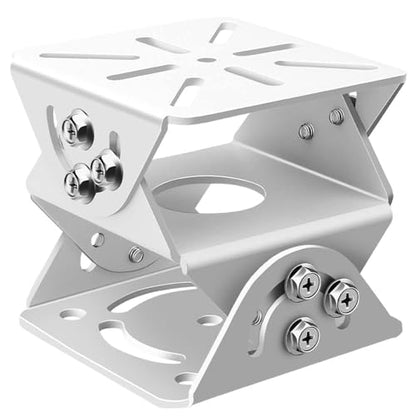 Heavy Duty CCTV Security Camera 3D Joint Mount, Universal Joint Bracket Surveillance Security Camera Base Bracket for PTZ Dome Surveillance Camera (3-axis Joint Mount) - size: 3-axis Iron Steel Joint Mount