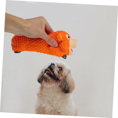 Puppy Chewing Toy Interactive Pig-Shaped Teething Plaything for Dogs and Pet Biting Toy for Breeds Promotes Health and Reduces Furniture Damage