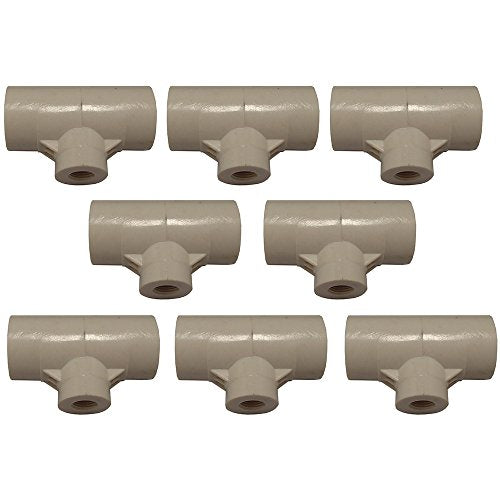 (8) 1/2" PVC Fittings Heavy Duty Chicken Poultry Drinker Cups OR Nipples Bracket