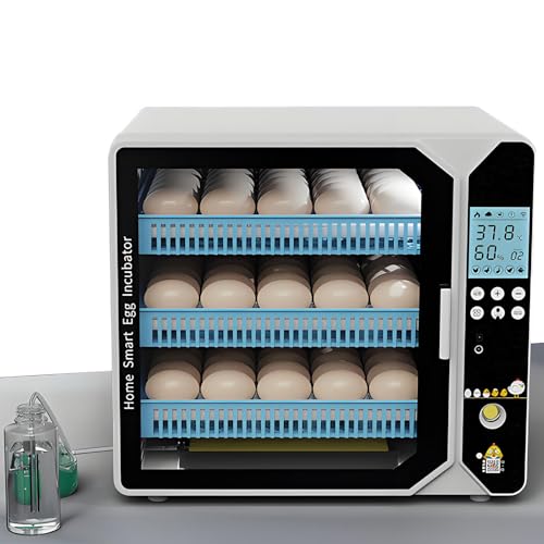 Chicken Incubators for Hatching Eggs,Automatic Humidity Incubator with Auto Egg Turner,Automatic Water Refill,Adjustable Spacing Egg Tray,3-in-1 Function:Incubation,Hatching,Brooding 3Layers - size: 3Layers