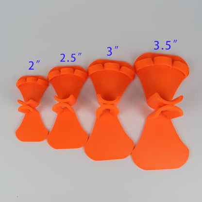 Chicken Leg Splint for Broken Leg, 4-Size Reusable Acrylic Splint & Bandage Kit, First Aid for Chicken Duck Poultry Bird Leg Injury Treatment