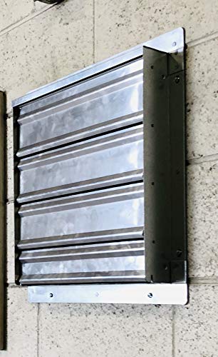 TPI Corporation CE20-DS Direct Drive Exhaust Fan – 120 Volt, 20 Inch Shuttered Industrial Fan. Workshop Ventilation Fans