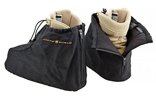 ArcticShield Over The Boot Insulators for Hunting, Fishing & Outdoors - color: Black, size: 2X-Large (14-15)