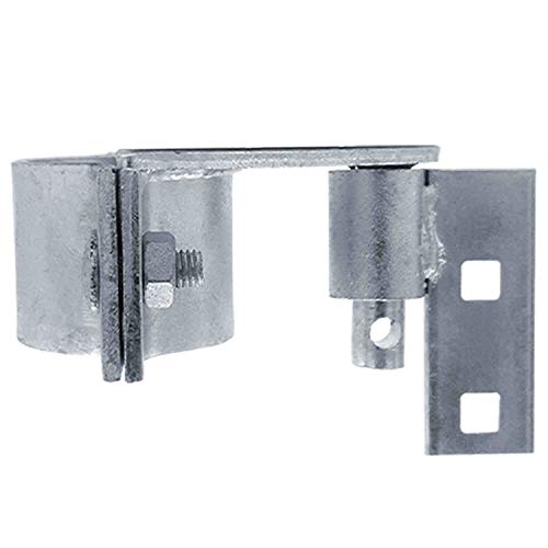 6" CHAIN LINK ROLLING GATE HARDWARE KIT: (Chain Link Fence Gate Parts) (6" Rut Runner, 2 Track Wheels, 6 Track Brackets, 1 Rolo Latch) - size: Post Mount