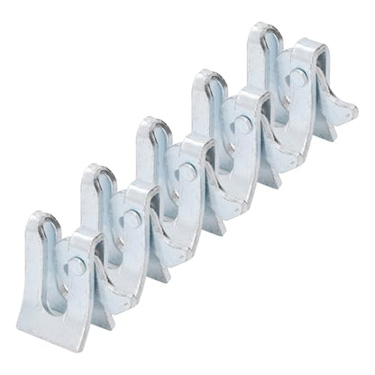 Pig Fence Door Latch, Thickened Galvanized Steel Farm Gate Latch, L Shape Lock Bolts for Farrowing Bed, Nursery Bed & Farm Enclosure Doors (Wall Thickness 4.5mm)