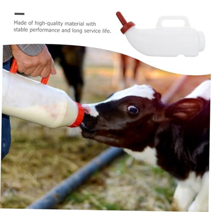 2sets Heavy Duty Livestock Milk Bottles Calf Nursing Feeder Bottles Sheep for Calves Lambs Pigs Lightweight Portable
