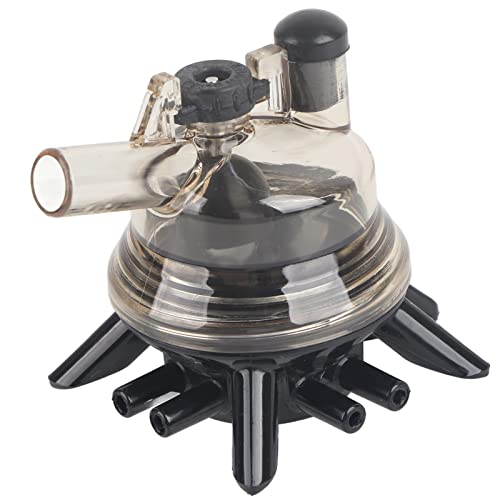 150ml Milk Collector Claw Replacement for Cow Sheep Goat Milker Machine Plastic Milking System Part with 4 Way Manifold Compatible with Mobile Trolley Pipeline Systems