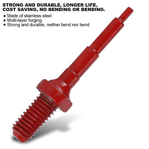 SYH&AQYE 2 PCS Lightweight Ear Tag Nail, Stainless Steel Tagger Needle Clamp Pin, Longer Life, Strong Durable Marking Tools Ear Tagger Accesories for Pigs, Sheep, Cattle(Red)
