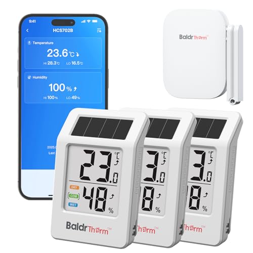 BaldrTherm WiFi Thermometer, Wireless Smart Thermometer