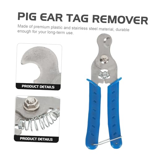 BESPORTBLE Elegant Design Ear Tag Pliers for Pigs Sheep Cattle Auto-springback Lightweight