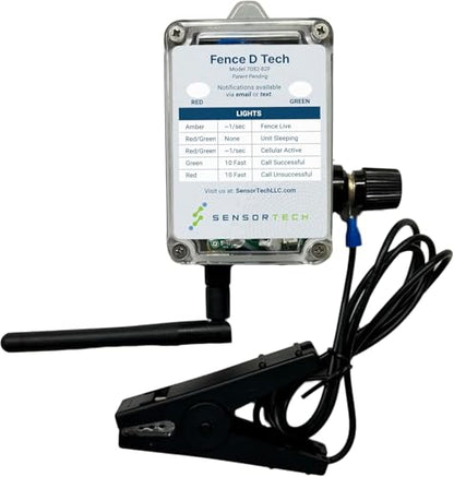 Automatic Battery Powered Cellular Electric Fence Monitoring System, Text, Email, and Web Alerts. (7082-82F-R4) - style: AT&T/T-Mobile
