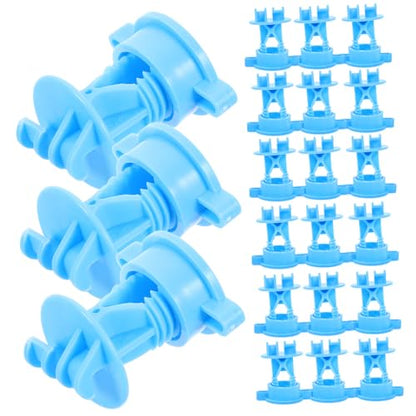 50pcs Electric Fence Insulators for Livestock Material Easy to Install Electrical Shorts for Fencing and