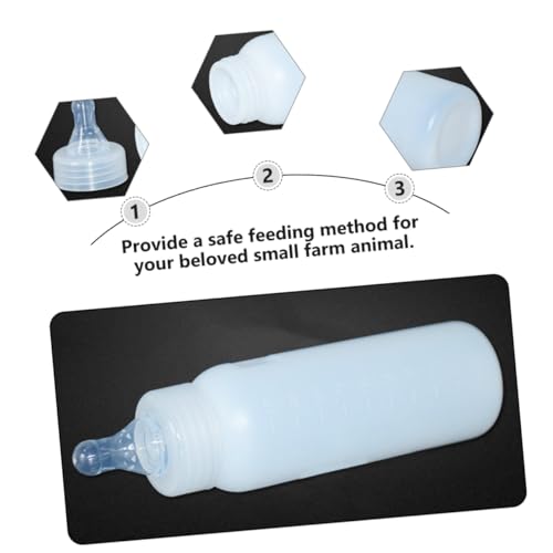 3pcs Silicone Animal Feeding Bottles for and Pigs Nursing Bottles for Livestock and Convenient Feeders for Newborn Pets