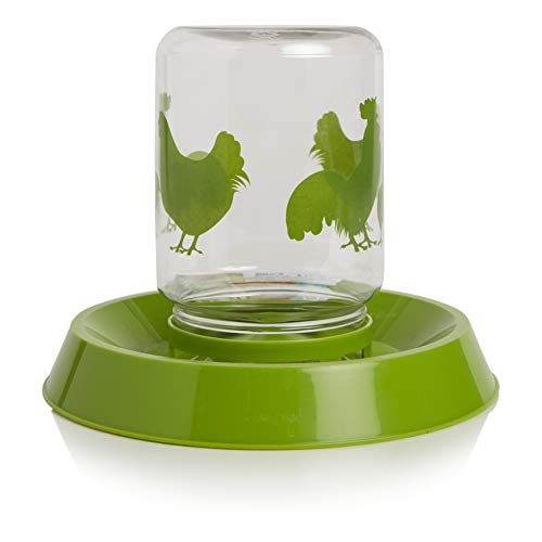 Lixit Feeder or Waterer for Chickens and Other Wildlife (64oz) - size: 64 oz (Pack of 1)