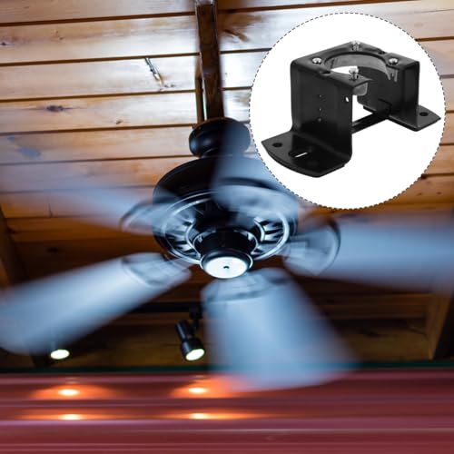 Garneck Universal Ceiling Fan Mounting Bracket Kit for Cathedral Canopy - Sloped Ceiling Fan Adapter Box - Ceiling Fan Parts for Living Room, Bedroom