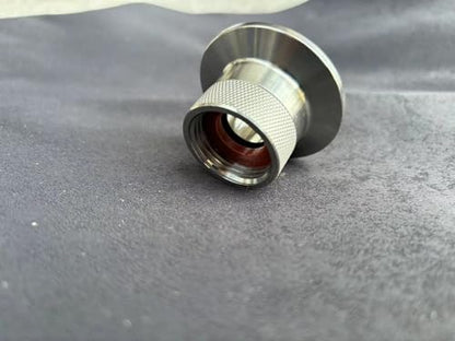3/4 Garden Hose To 1.5 Tri Clover Compatible To Female Garden Hose Adapter 1.5 Sanitary Tri Clamp 1.5 TC x 3/4 Garden Hose Connector