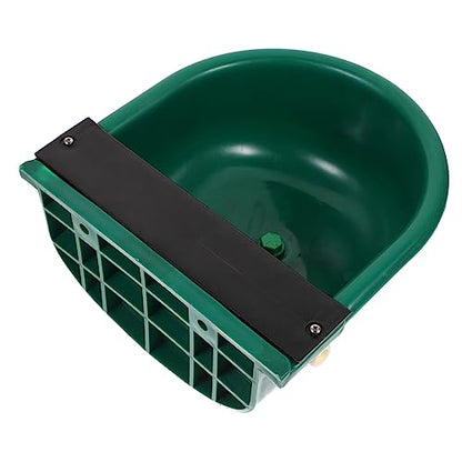 Didiseaon Farm Waterer Bowl Capacity Plastic Livestock Trough for Cattle Horses Sheep Goats