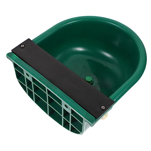 Didiseaon Farm Waterer Bowl Capacity Plastic Livestock Trough for Cattle Horses Sheep Goats