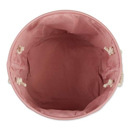 Bone Dry Pet Storage Collection Collapsible Bin, Rose, Medium Round - color: Rose, size: Medium Round