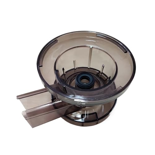 Large Feed Chute Juicer Parts Feed Port Cover Screw Auger Filter Juicing Cup and Replacement Accessories(Light Grey) - color: Light Grey