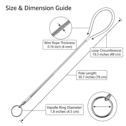 Adjustable Loop Pig Puller for Safe Farrowing Assistance, Essential Livestock Care Supplies and Farm Tools