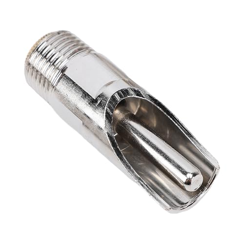 Asixxsix Waterer, Stainless Steel Automatic Nipple Waterer, Nipple with Brass Connectors and Sealing Tapes for Pigs Goats Swine