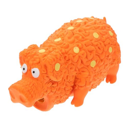 Pig Molding Dog Molar Squeaky Interactive Pet Chew Plaything for Puppies and Teething Engaging Design for Healthy Chewing and Mental Stimulation